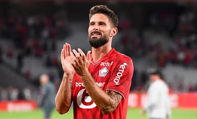 LOSC : Giroud s’offre un record dingue en Ligue Europa et il entre un peu plus dans l’histoire du football français ! | Mediasportif