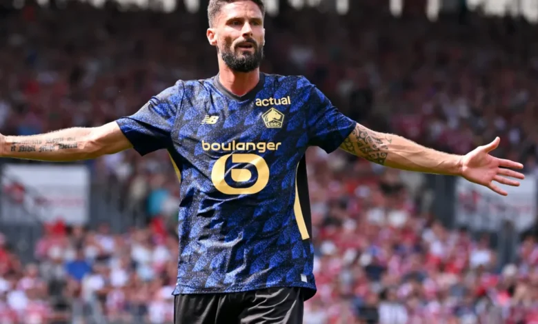 Mercato LOSC : un club inattendu veut Olivier Giroud et ça chauffe ! | Mediasportif