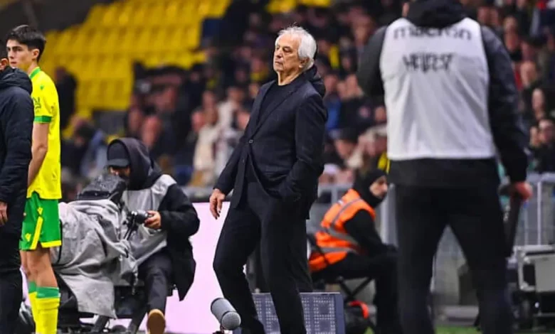 FC Nantes : Vahid Halilhodzic redoute la descente aux enfers malgré un travail énorme | Mediasportif